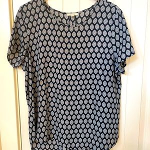 Pleione women’s short sleeve blouse